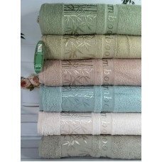 Bambuk Zumrud бамбукові рушники 50х90см., 6шт/уп. CestepeТуреччина (49511)