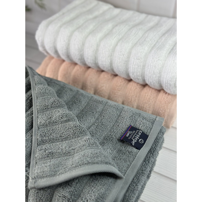 Micro Premium Royal Persik рушники 50х90см., 3 шт/уп. Мікрокоттон. CestepeТуреччина. (29971)