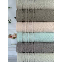 Lux cotton Senfoni махрові рушники 50х90см., 6 шт/уп. CestepeТуреччина. (59253)