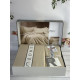 Tensel Drew Bej сатинова постільна білизна. Євро розмір. Romeo home Туреччина. (82110)