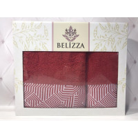 Geometri bordo набір рушників 2в1, пеньє. Belizza Туреччина. (73157)