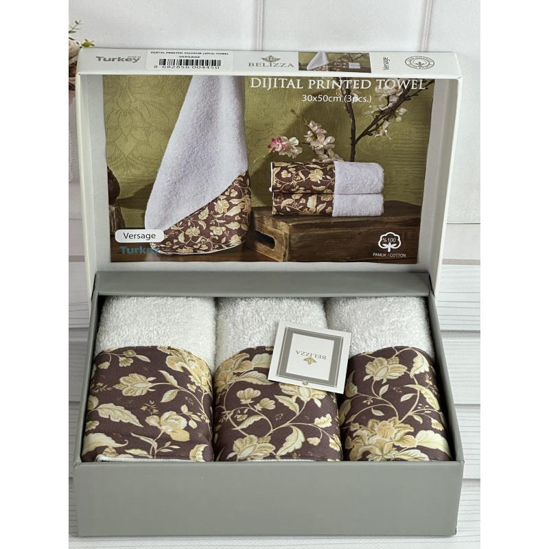 Belizza Versace 30х50см., махрові кухонні рушники. (61259)