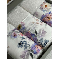 Belizza Rozy 30х50см., махрові кухонні рушники. (45243)