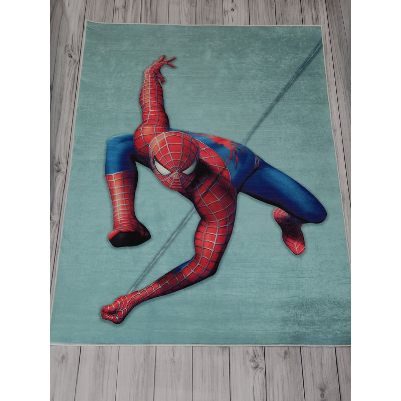 Spiderman 140х190см.. дитячі килимки. Belizza Туреччина. (23568)