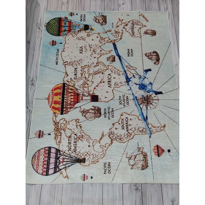Kompas 140х190см.. дитячі килимки. Belizza Туреччина. (82773)