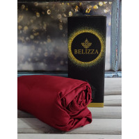 Kirmizi 100х200см., сатинове простирадло на резинці. Belizza Туреччина. (52578)
