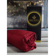 Kirmizi 100х200см., сатинове простирадло на резинці. Belizza Туреччина. (52578)