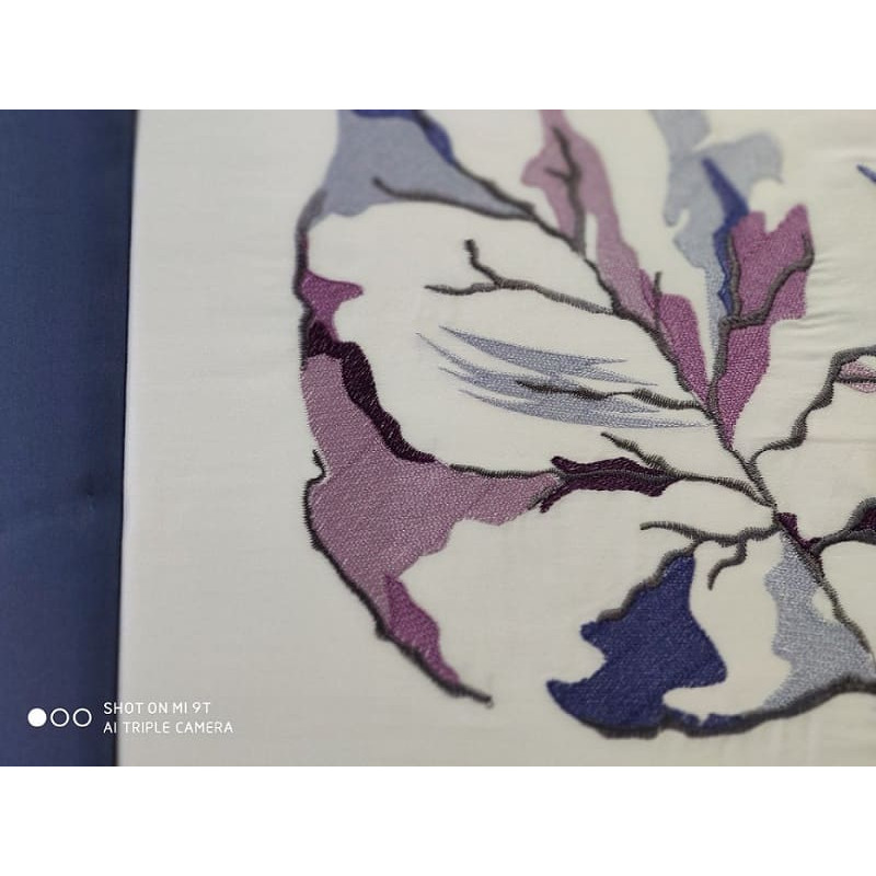 Cinar сатинова постільна білизна. Євро розмір. Dantela vita Туреччина. (54887)