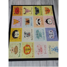 Baby bear zoo 140х190см. Килимки в дитячу кімнату. Туреччина. (38014)