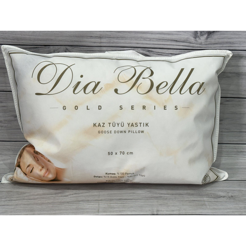 Dia bella Gold Пухова подушка 50х70см. (72698)