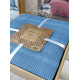 Blue вафельне піке 210х230см. Irina home Туреччина. (72020)