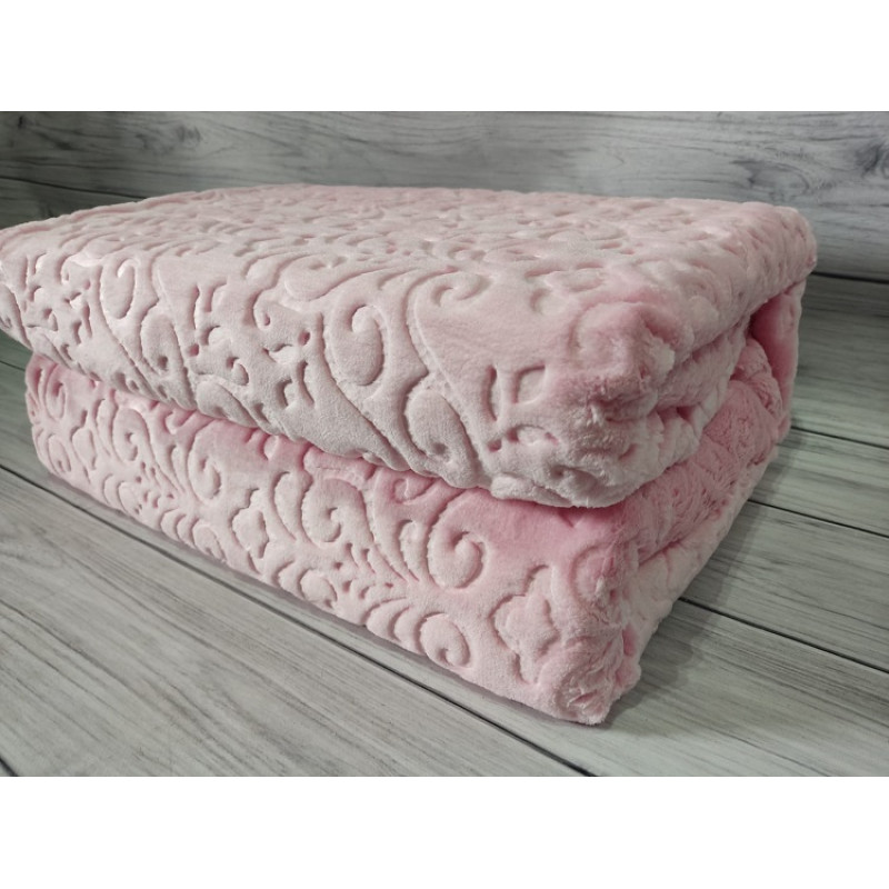 Pembe 220х240см., акріловий плед Sarar Туреччина (84491)
