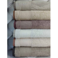 Laminat рушники 50х90см., 6 шт/уп. Пеньє. Sikel Туреччина (74798)