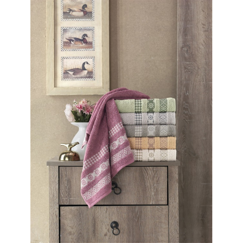 Best махрові рушники 70х140см., 6 шт/уп. Pupilla Туреччина. (22797)