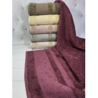 Irem бамбукові рушники 50х90см., 6 шт/уп. Miasoft Туреччина. (49793)