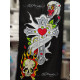 Пляжний рушник ED hardy 75х150см. Туреччина. (80888)
