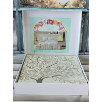 Sakura постільна білизна. Євро розмір. Ранфор. Tac Туреччина. (58493)