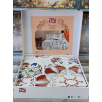 Viola постільна білизна. Євро розмір. Сатин. Tac Туреччина. (10685)