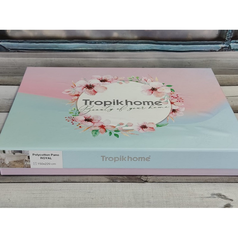 Tropik home ROYAL.Жаккардова скатертина 150-220см.Туреччина. (37910)
