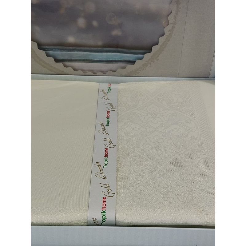 Tropik Home PAISLEY.Жаккардова скатертина 160х220см. Туреччина (69434)