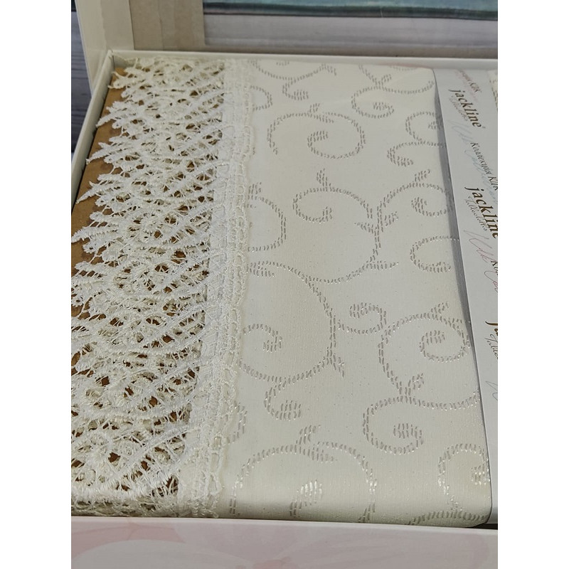 Jackline Туреччина.KDK 242.Жаккардова скатертина 160х220см. (29308)
