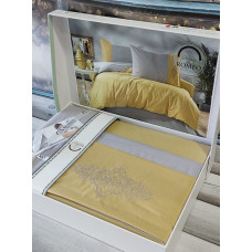 Vis.Yellow gri Євро розмір. Ранфорс. Romeo Туреччина. (82218)