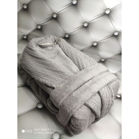 Karen Gri Pupilla чоловічій махровий халат (мікрокотон). (24241)