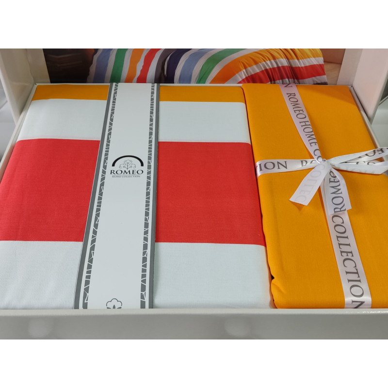 Ran.Custom colors постіль євро розміру. Ранфорс. Romeo Туреччина (82300)