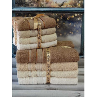 Dray bej 50х90см., 4 шт/уп. Бавовна. (49488)