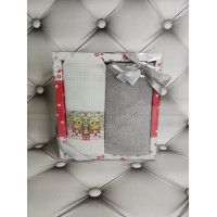 Pamukoren grey набір рушників 2в1 40х60см. (50466)