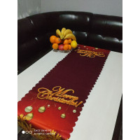 СТ.Новорічна дорожка 134х37см. Поліестер. Туреччина. (20315)