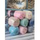 Pembe 160х200см. Фланель. Простирадло на резинці з наволочками. Belizza (23250)