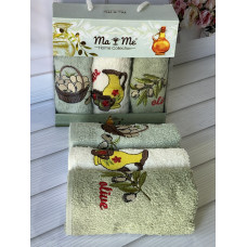 Mame olive 3в1 Махрові рушники 30х50см. Бавовна. Туреччина. (42825556) (46116)