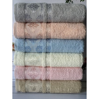 Mame krestik 50х90см., 6 шт/уп. махрові рушники. Бавовна. Туреччина (33264)