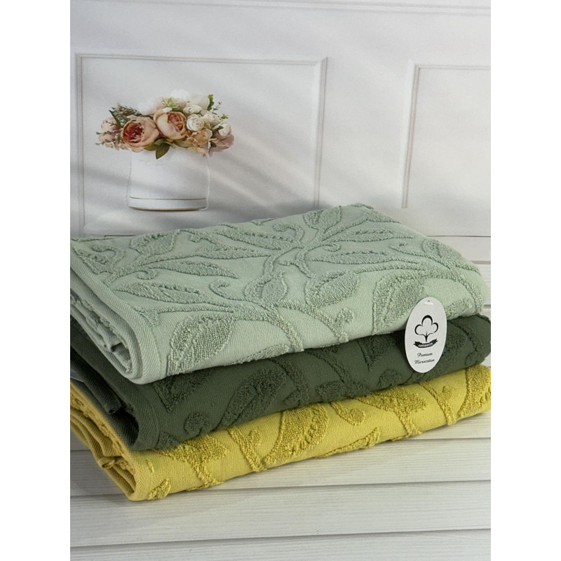 Listik рушники 50х90см., 3 шт/уп. Sweet dream Туреччина. (75131)