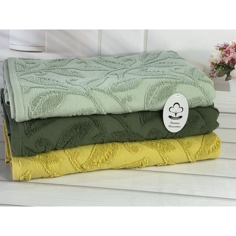 Listik рушники 50х90см., 3 шт/уп. Sweet dream Туреччина. (75131)