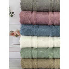 Bamboo бамбукові рушники 70х140см., 6шт/уп. Sweet dream Туреччина (12145)