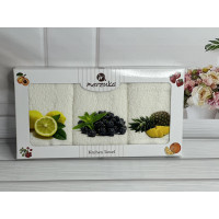 Merzuka ananas Махрові рушники 30х50см., 3шт. (24519)