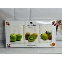 Merzuka kiwi Махрові рушники 30х50см., 3шт. (57953)