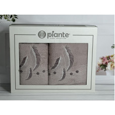Piante pero gul 3D 2в1 бавовняні рушники.Туреччина. (76321)