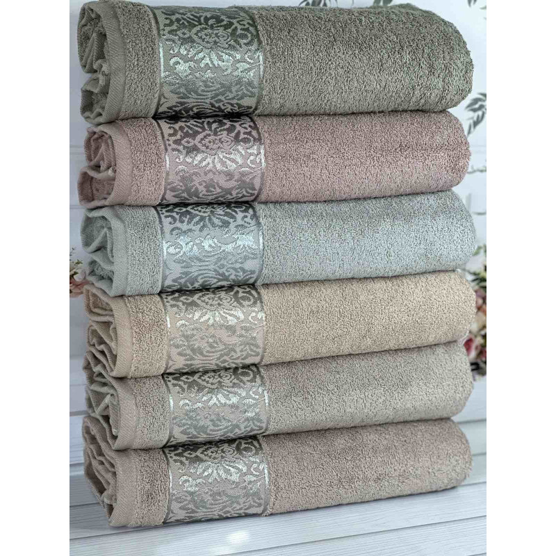 Arma Durul махрові рушники 50х90см., 6 шт/уп. Туреччина (58298)
