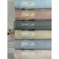 Payitaht Durul махрові рушники 50х90см., 6 шт/уп. Туреччина (37856)