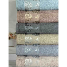 Payitaht Durul махрові рушники 50х90см., 6 шт/уп. Туреччина (37856)