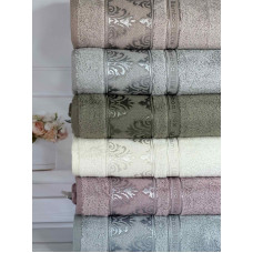 022 Durul Bambuk рушники 70х140см., 6 шт/уп. Туреччина (23844)