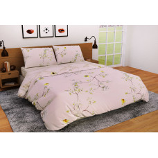 Постільна білизна Ранфорс Органік Р 545Д Leleka-Textile полуторний кольоровий (1714/5166)