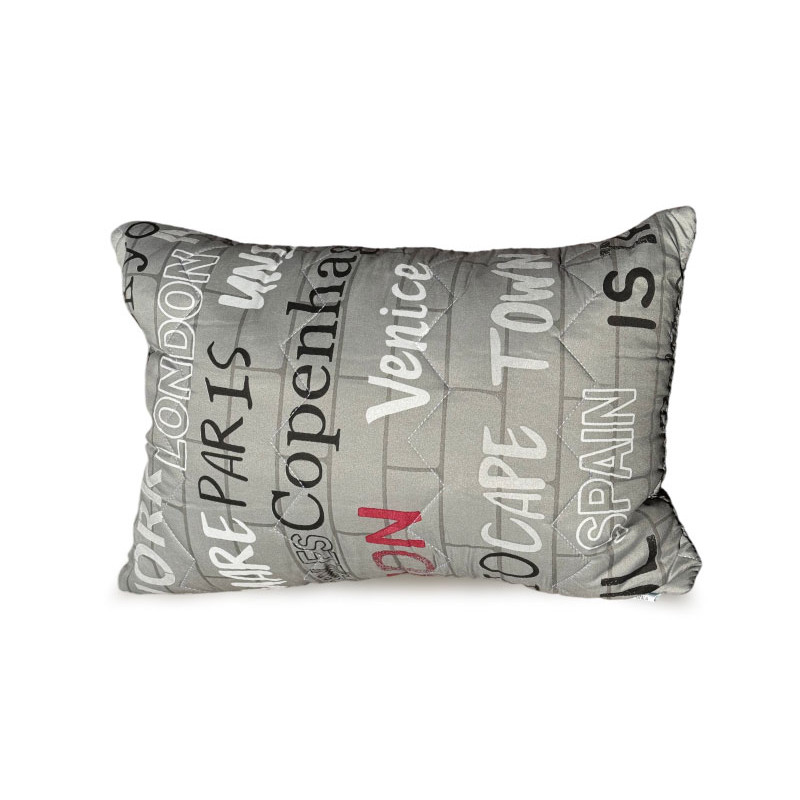 Подушка Лелека стьобана Leleka-Textile 50x70 кольоровий (1793/5912)