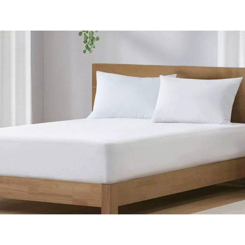 Простирадло Аква Стоп Leleka-Textile 180х200 білий (1870/6301)