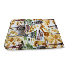 Ковдра-Покривало поліестер (П-907) Leleka-Textile 172х205 кольоровий (1885/6428)