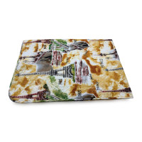 Ковдра-Покривало поліестер (П-907) Leleka-Textile 200х220 кольоровий (1885/6429)