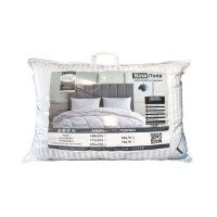 Подушка Біла Лінія Leleka-Textile 50x70 білий страйп (1902/6517)